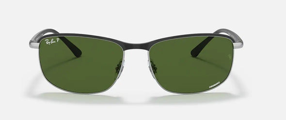 Ray-Ban RB3671CH 9144P1 BLACK ON SILVER